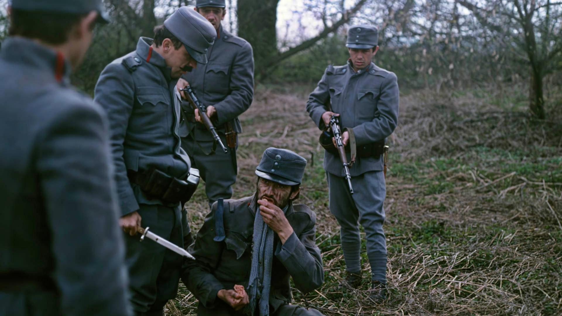 H.M. Deserters 1986 movie scene