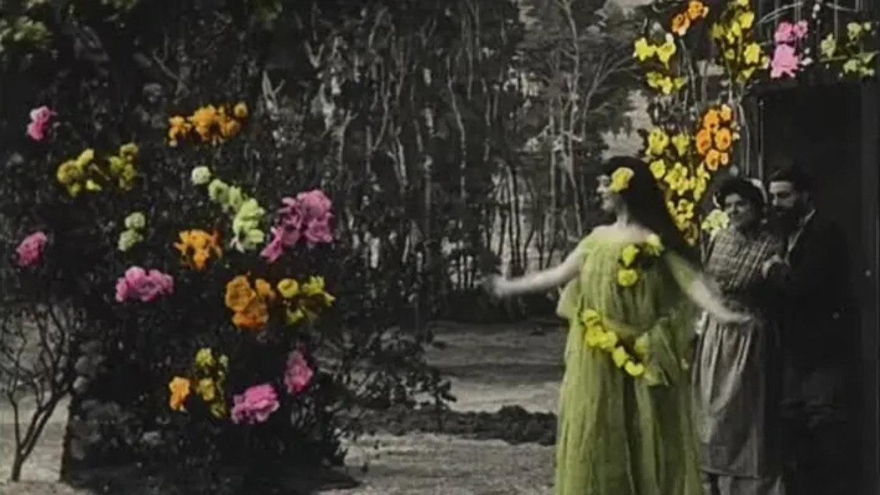 The Fairy of Spring 1902 movie scene