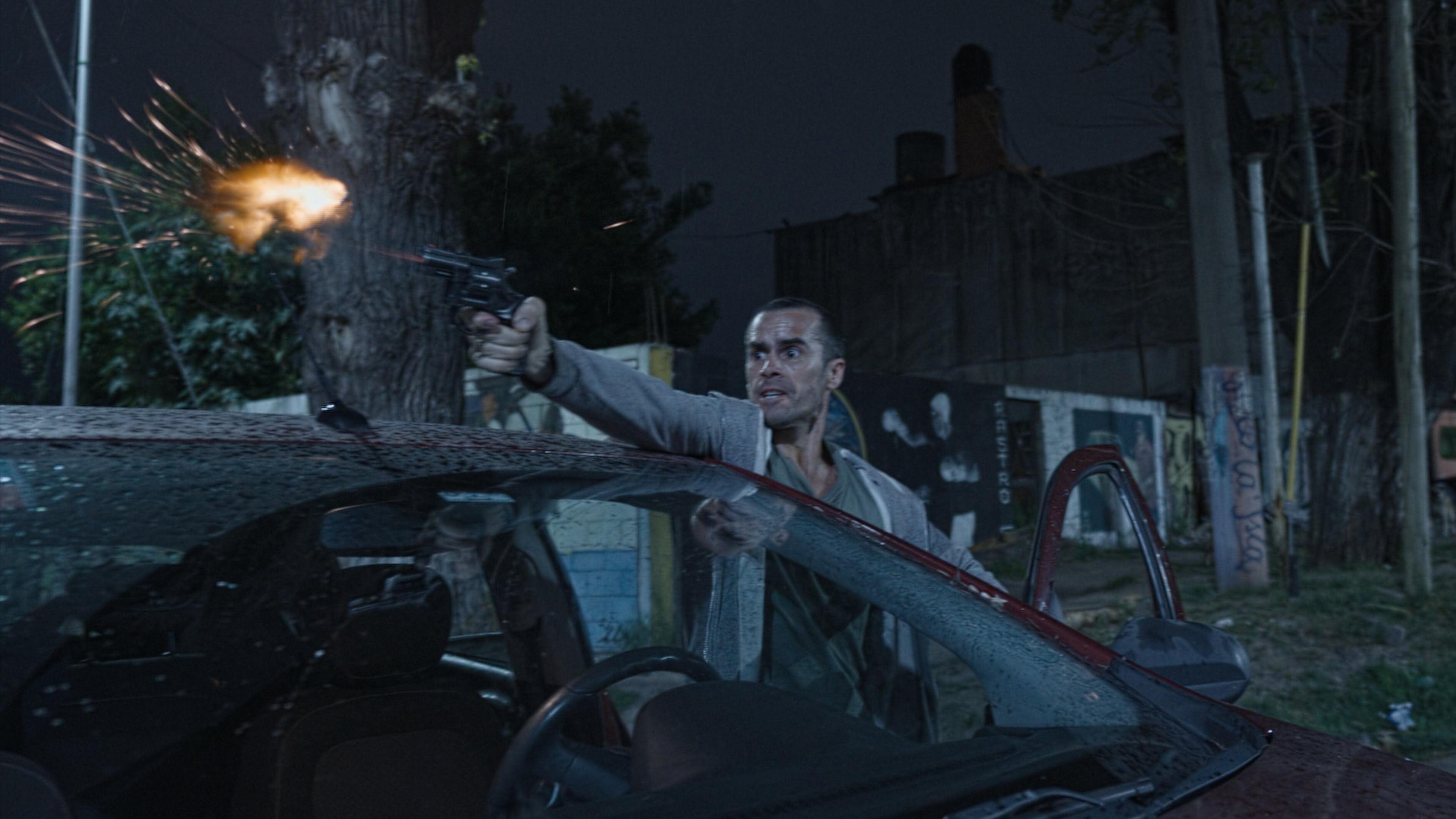 Gunman 2025 movie scene