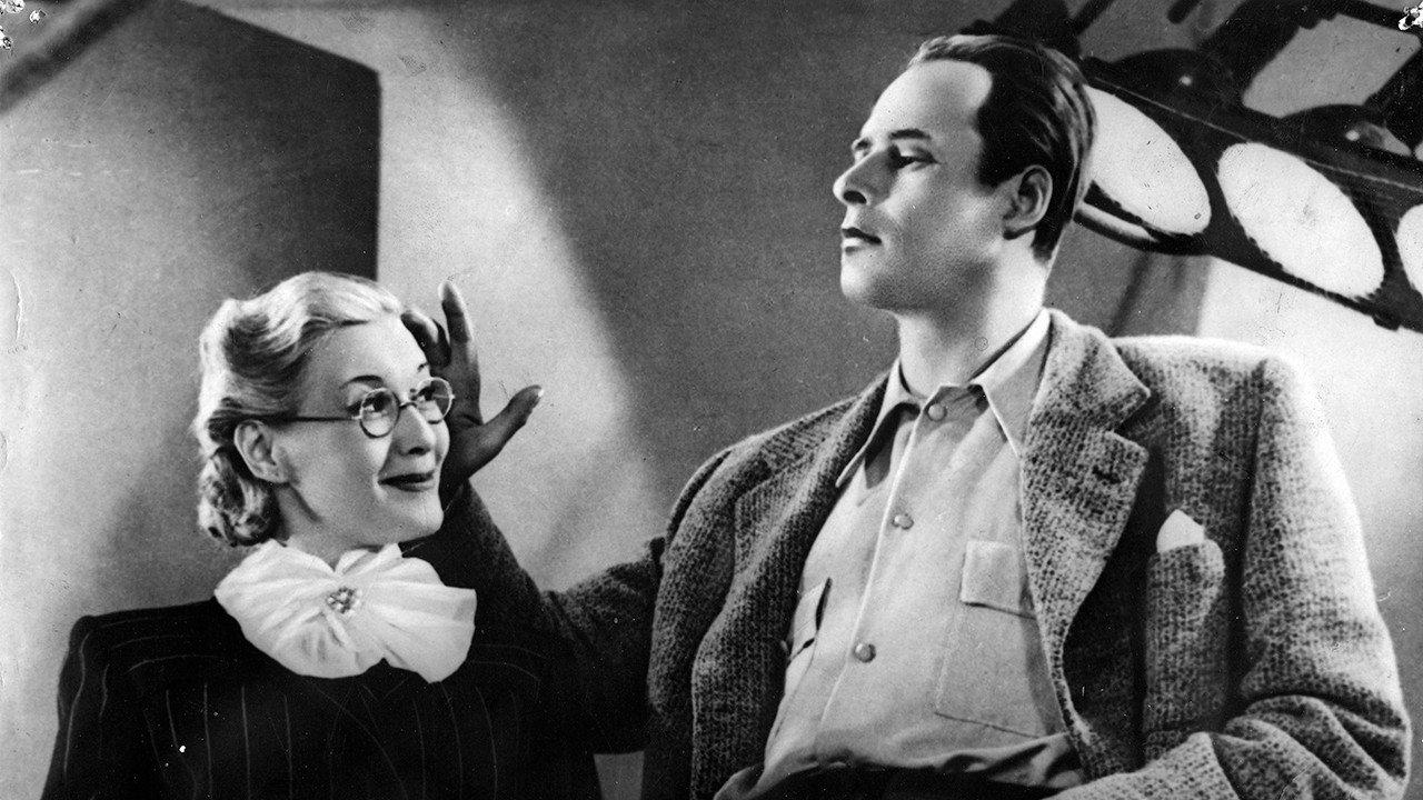 Spring 1947 movie scene