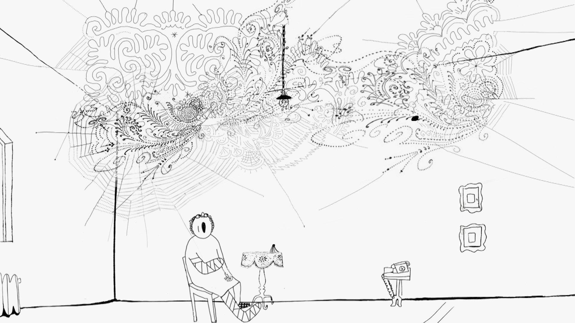 Spider Web 2014 movie scene