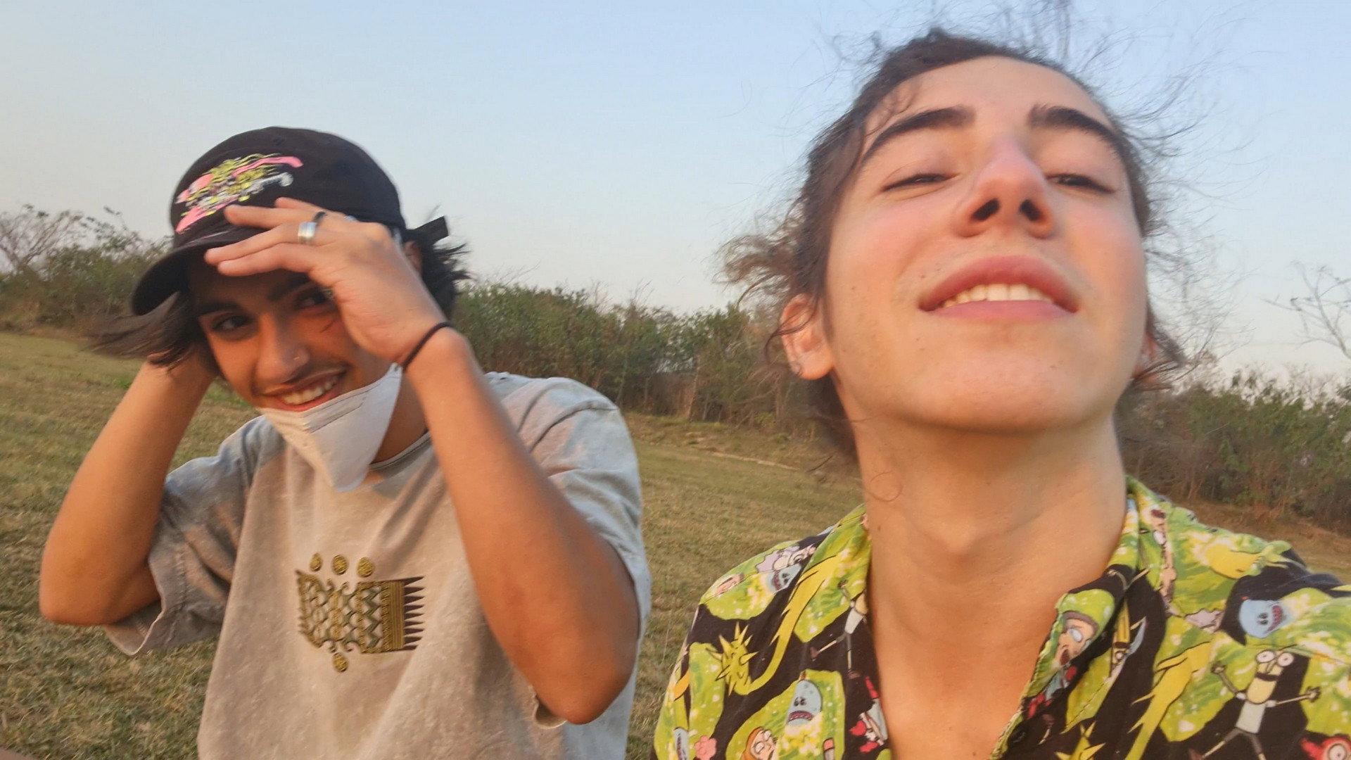 Xavier and Miguel 2022 movie scene