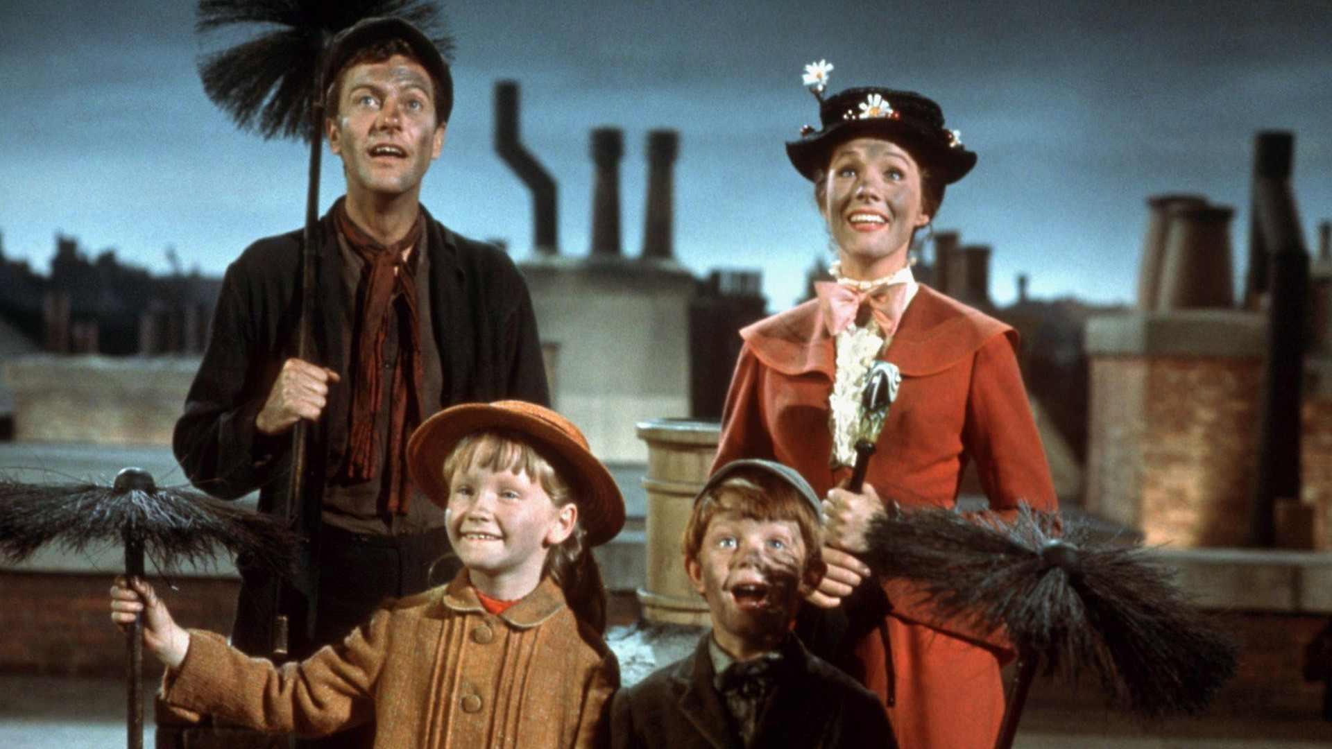 Mary Poppins 1964 movie scene