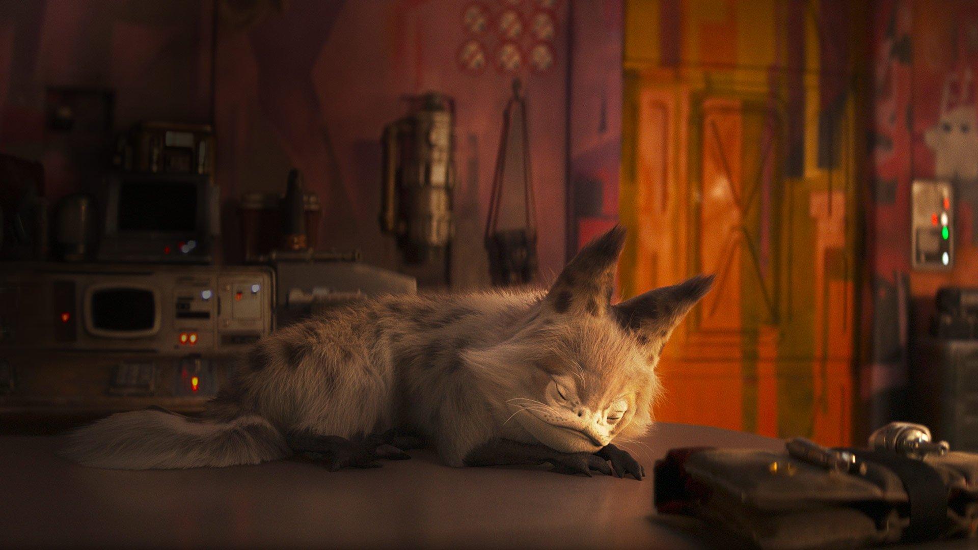 Ahsoka: Sabine's Loth-Cat 2023 movie scene