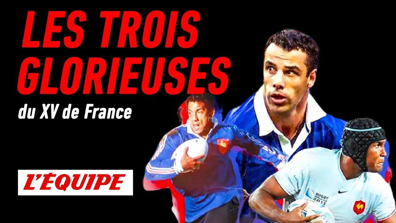 Les Trois Glorieuses du XV de France 2023 movie scene