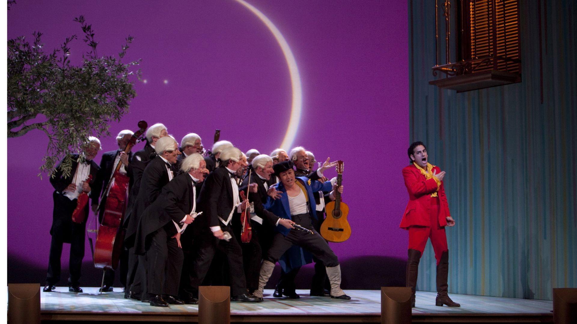 The Royal Opera House: The Barber of Seville 2023 movie scene