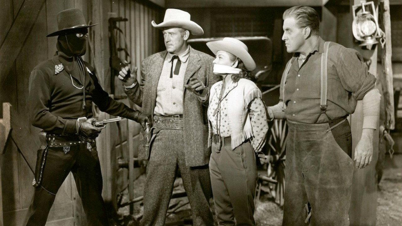 Ghost of Zorro 1949 movie scene