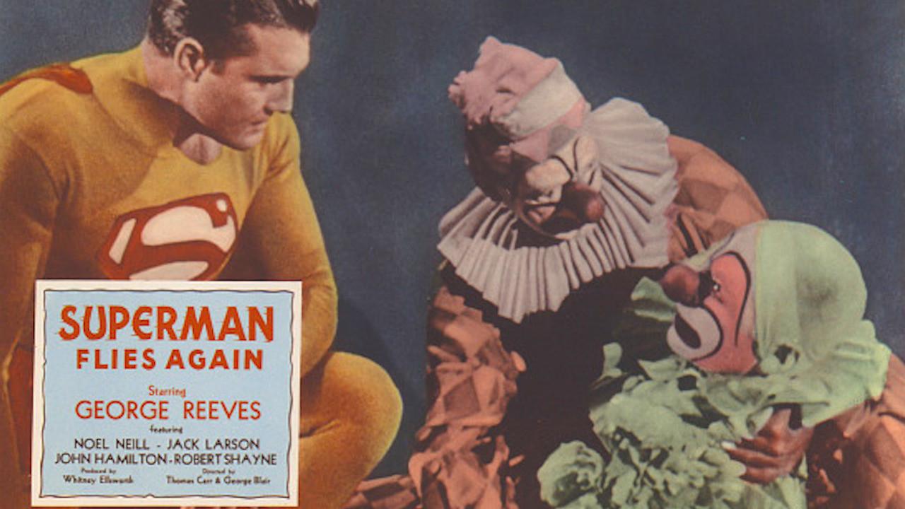 Superman Flies Again 1954 movie scene