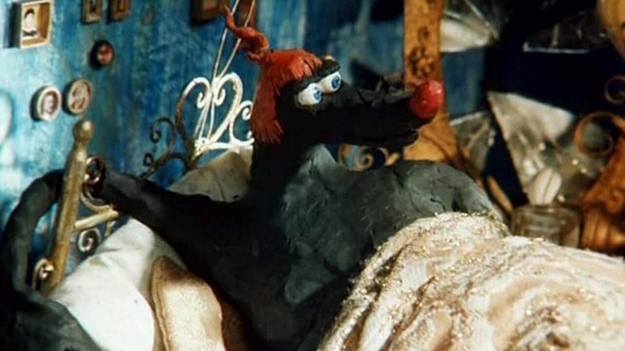 Grey Wolf and Little Red Riding Hood 1990 movie scene
