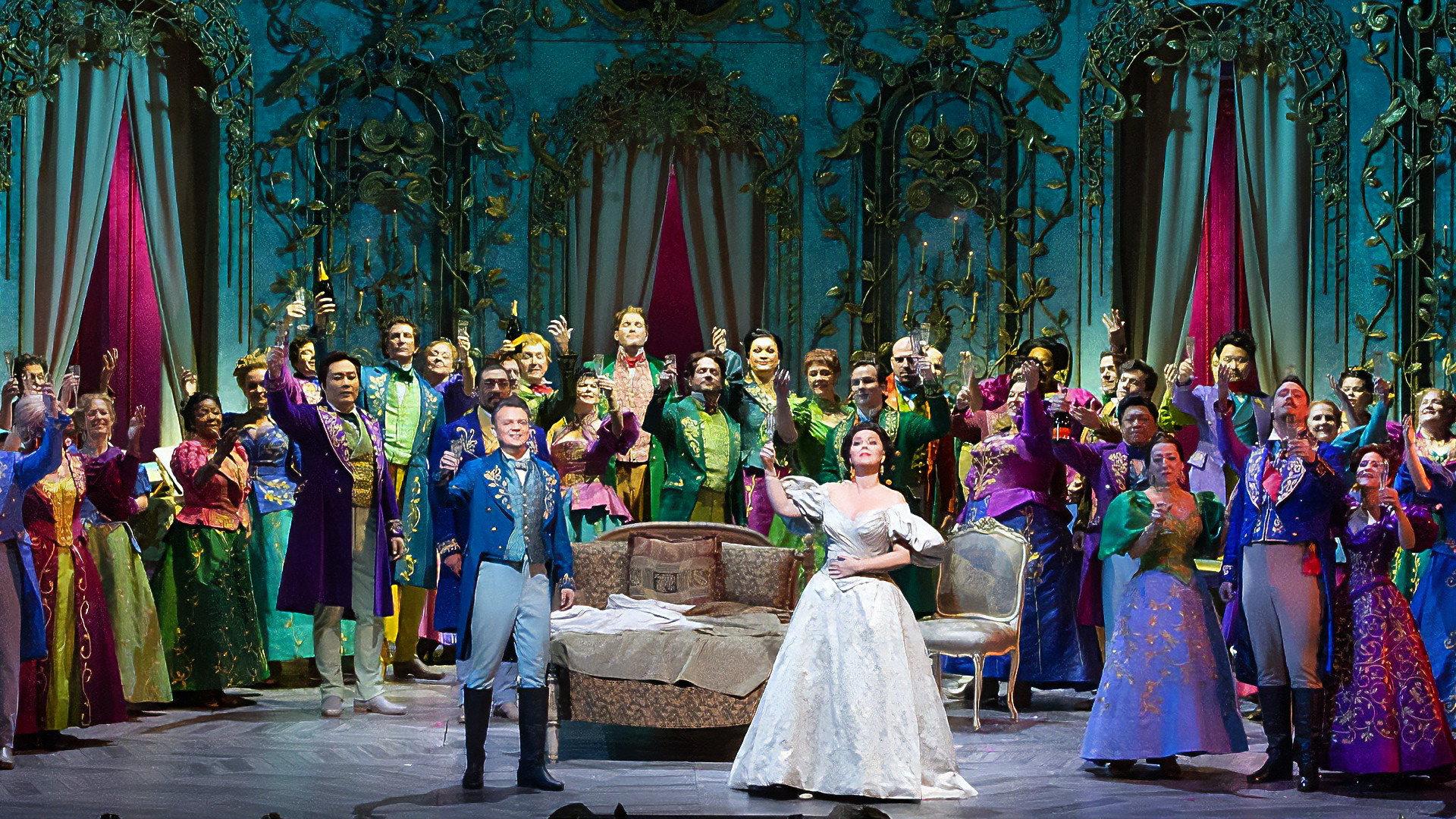 The Metropolitan Opera: La Traviata 2022 movie scene