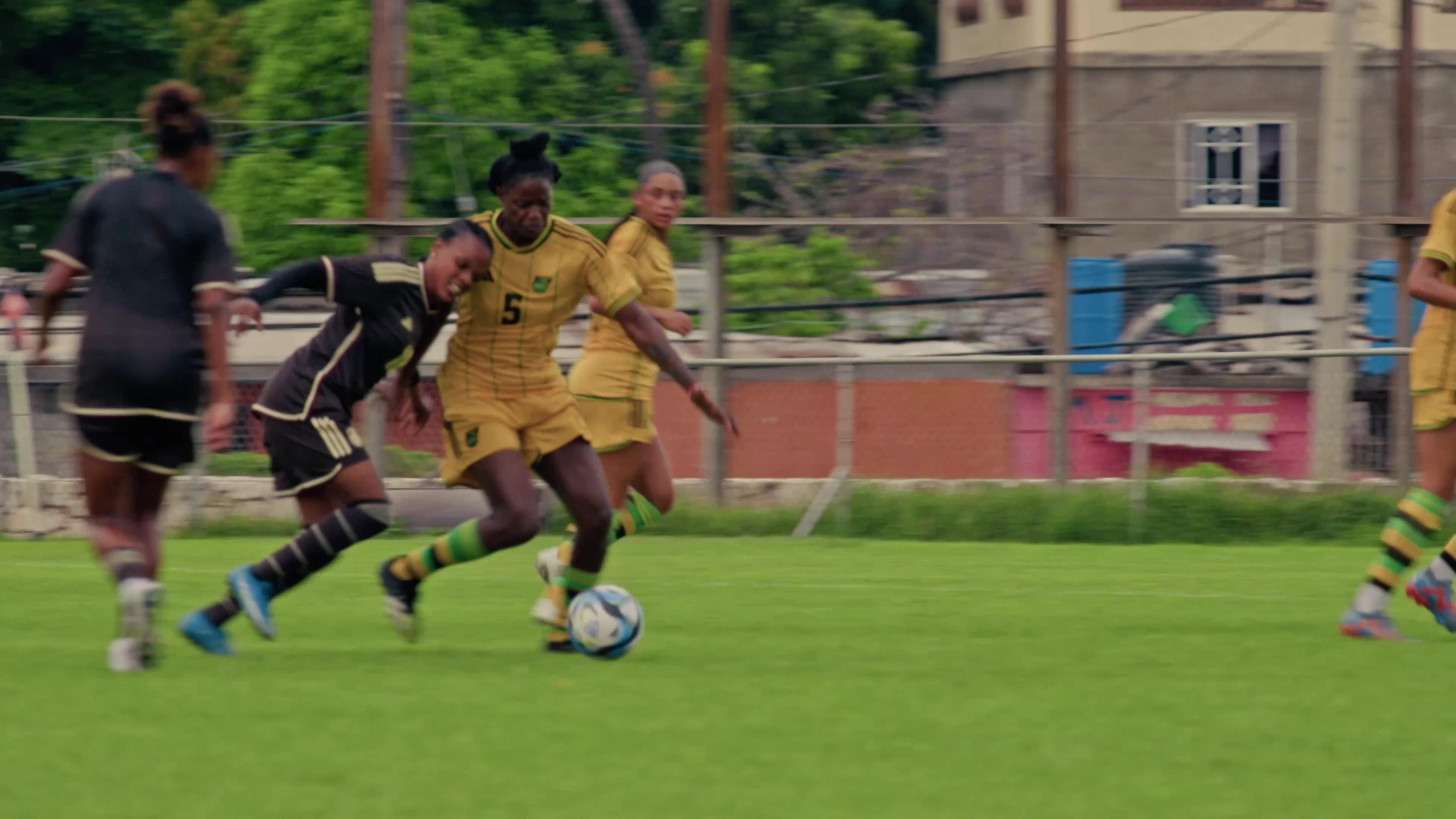 Reggae Girlz 2025 movie scene