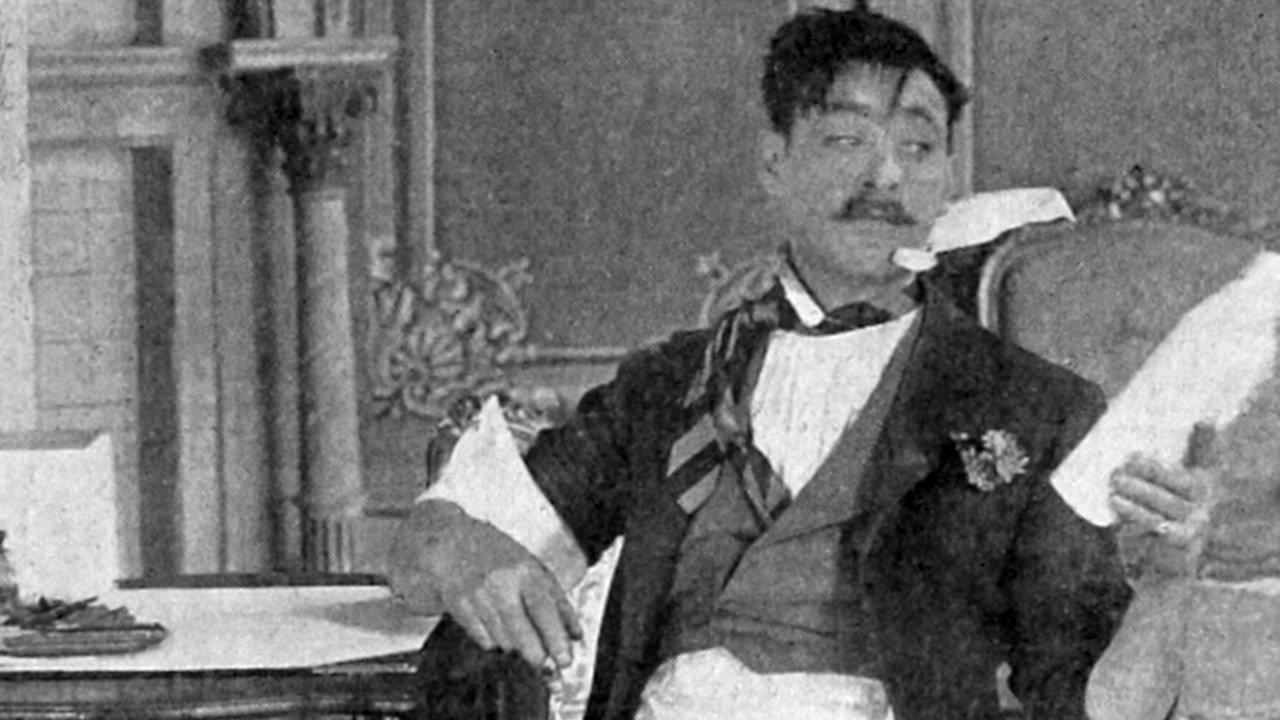 An American Citizen 1914 movie scene