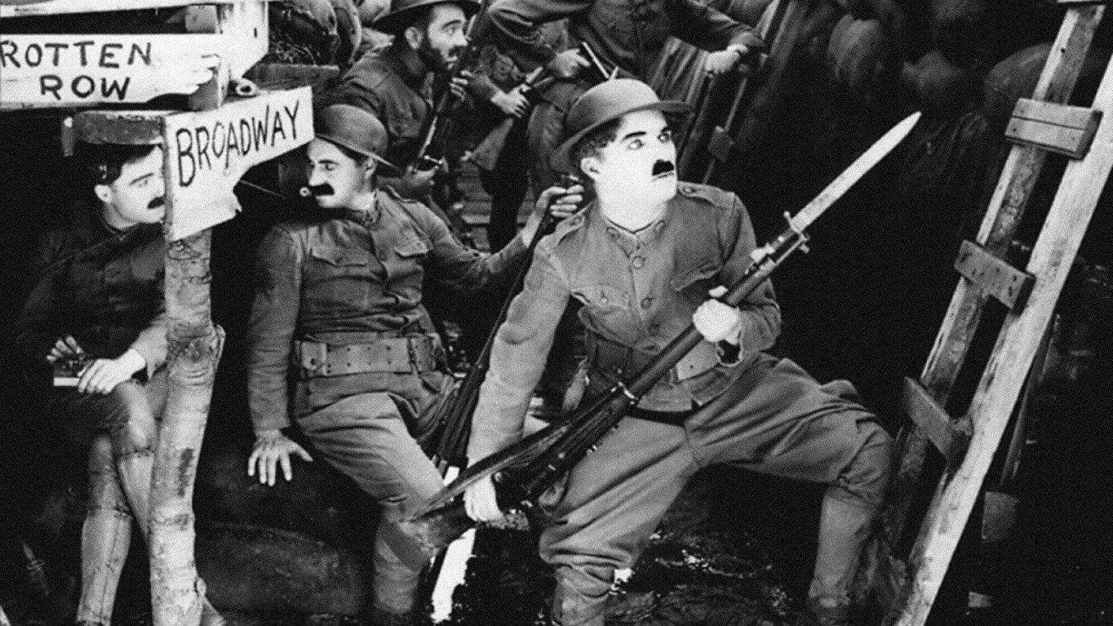 Shoulder Arms 1918 movie scene