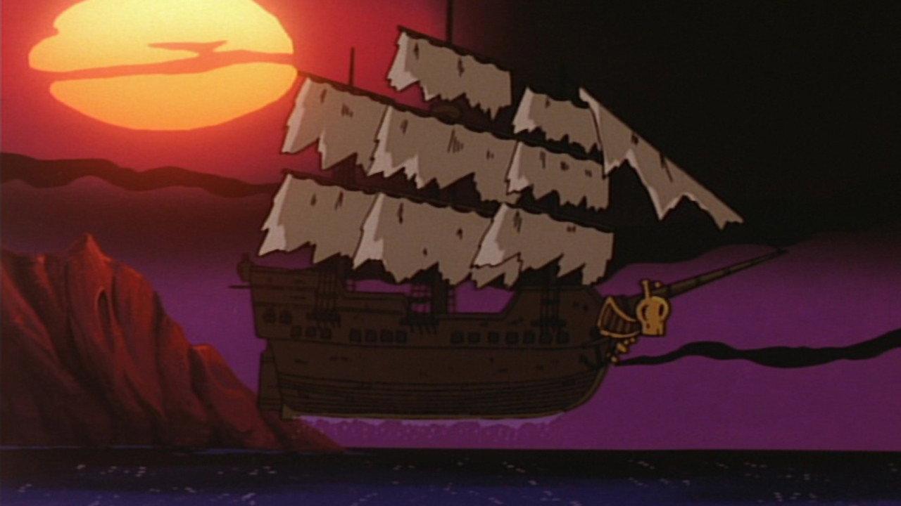 Go! Anpanman: Let's Defeat the Haunted Ship!! 1995 movie scene