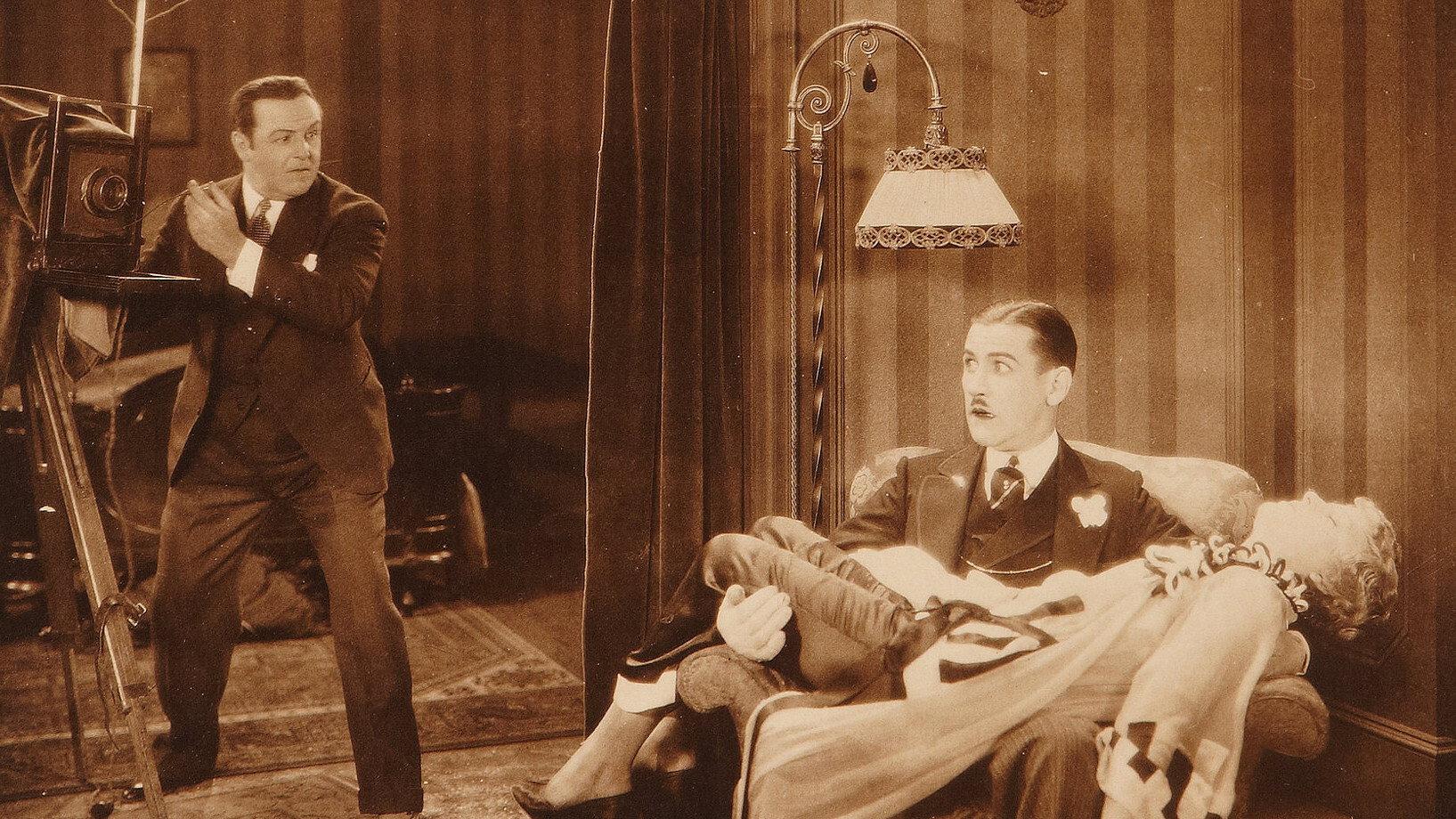 Tell 'Em Nothing 1926 movie scene