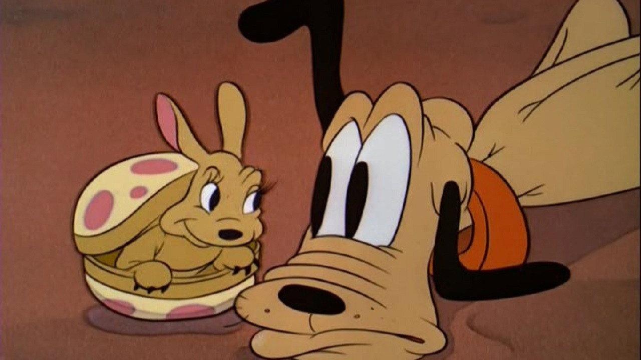 Pluto and the Armadillo 1943 movie scene