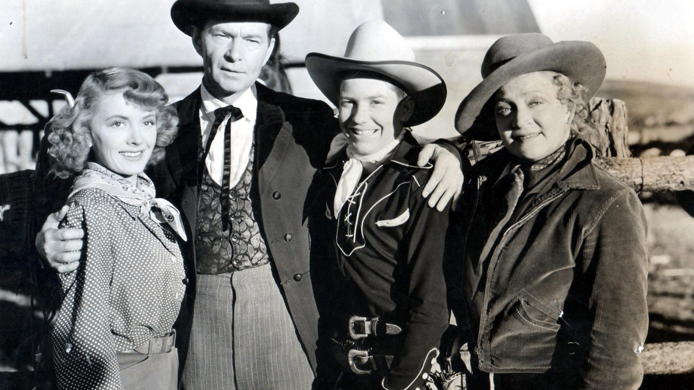 The Sagebrush Family Trails West 1940 movie scene