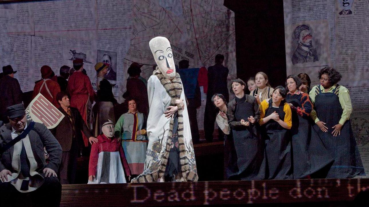 The Metropolitan Opera: The Nose 2013 movie scene