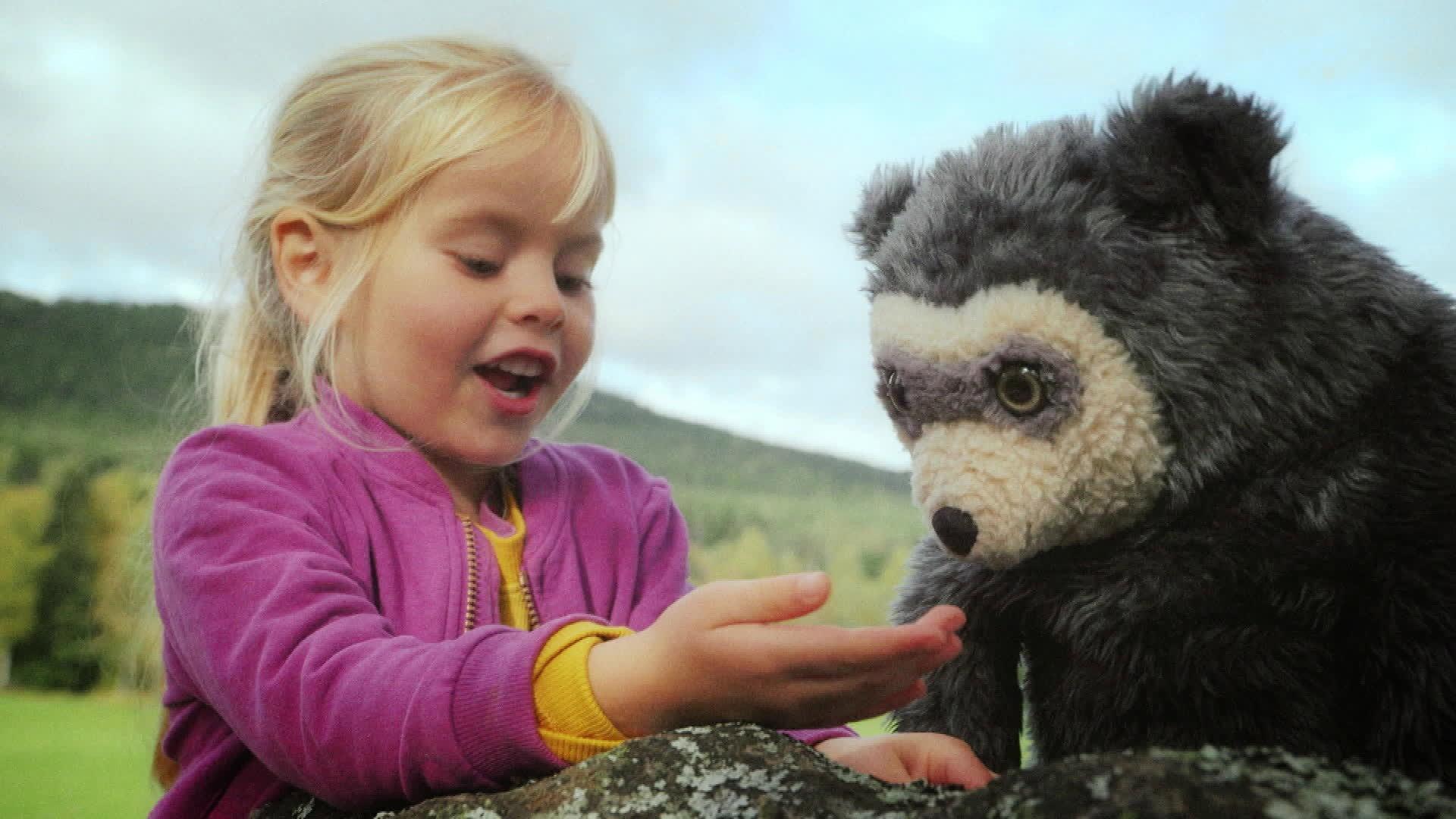 Bo Bear on the Farm 2018 movie scene