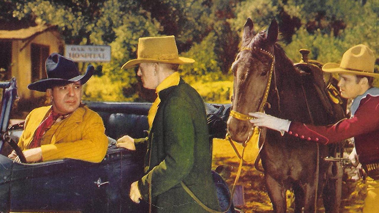 The Singing Cowboy 1936 movie scene