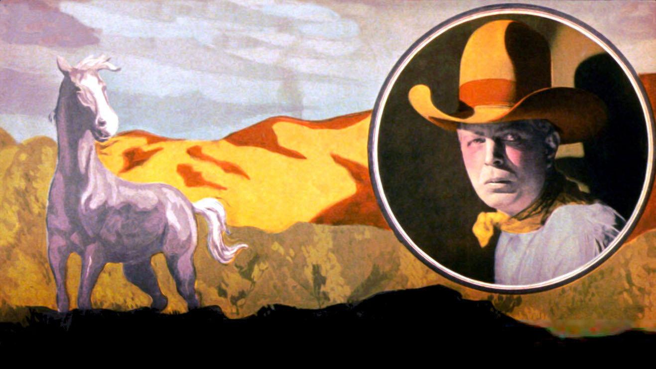 The Hurricane Kid 1925 movie scene