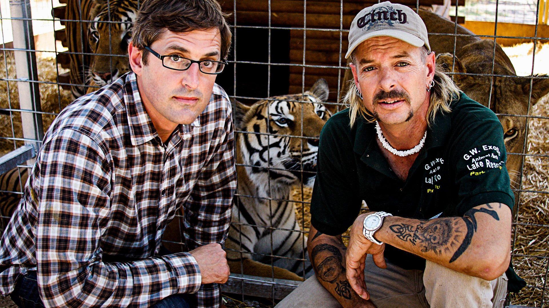 Louis Theroux: Shooting Joe Exotic 2021 movie scene