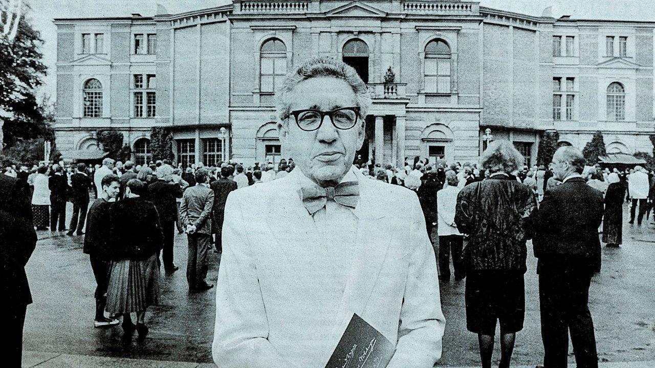 The Remarkable Journey of Bernard Levin 2023 movie scene