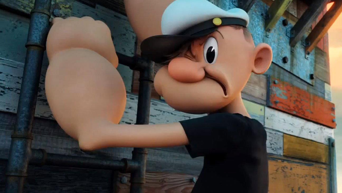 POPEYE Animation Test 2014 movie scene
