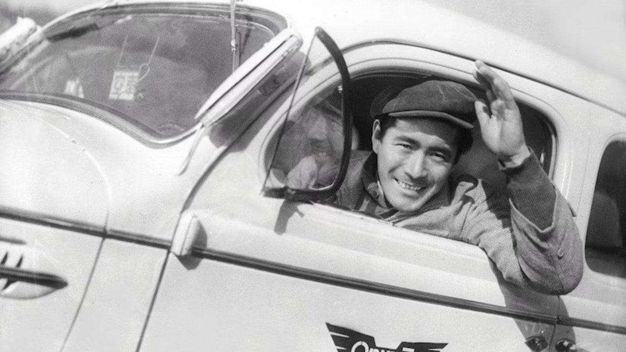My Wonderful Yellow Car 1953 movie scene