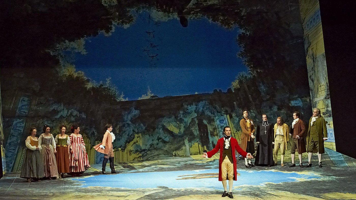 Le Nozze di Figaro - Wiener Staatsoper 2014 movie scene