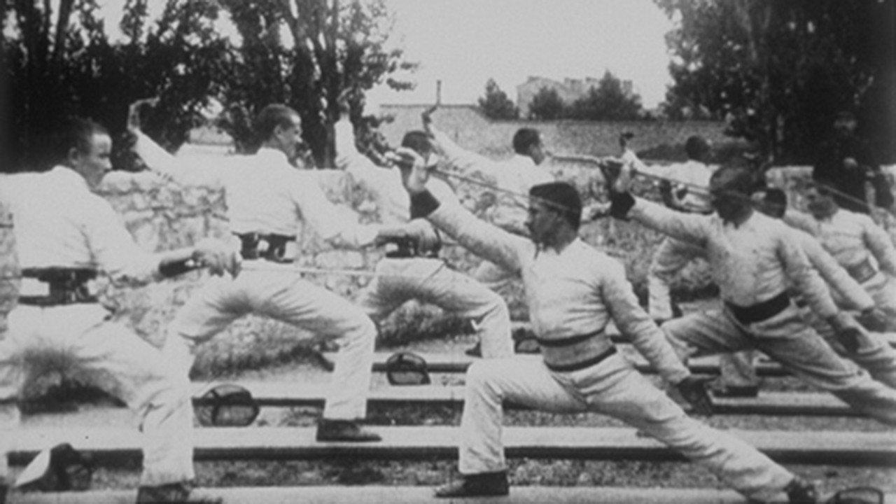 Fencing Lesson: Salute 1896 movie scene