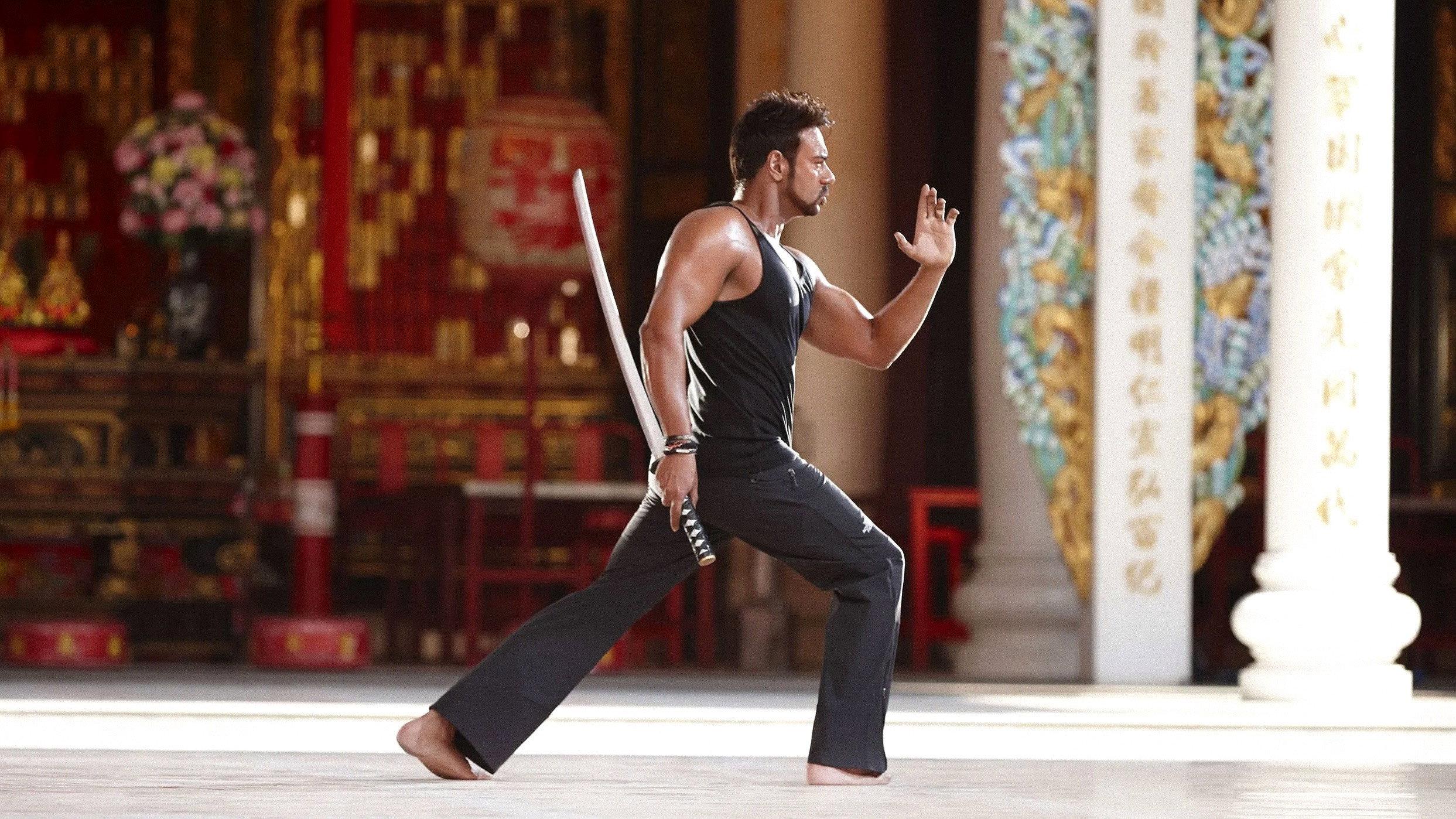 Action Jackson 2014 movie scene