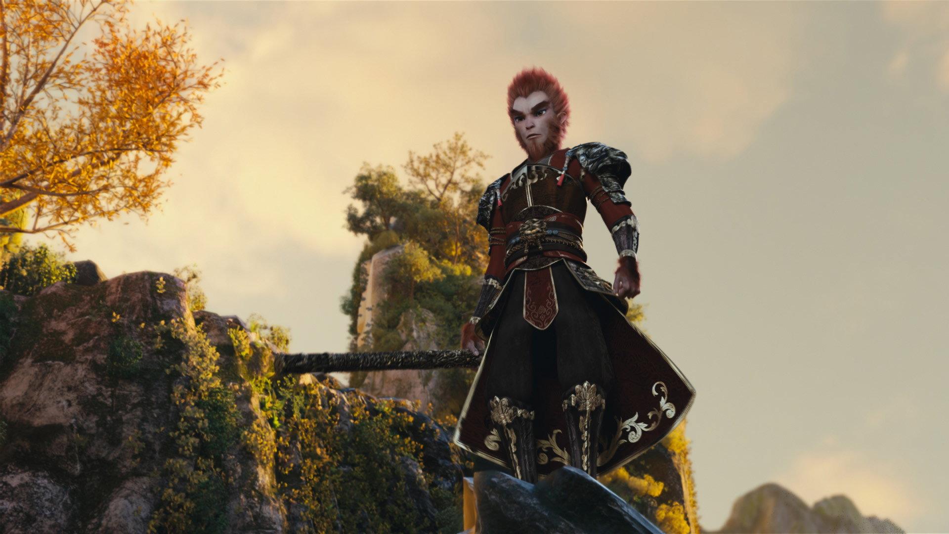 The Monkey King Rebirth - Fight Against the Sky 2020 movie scene