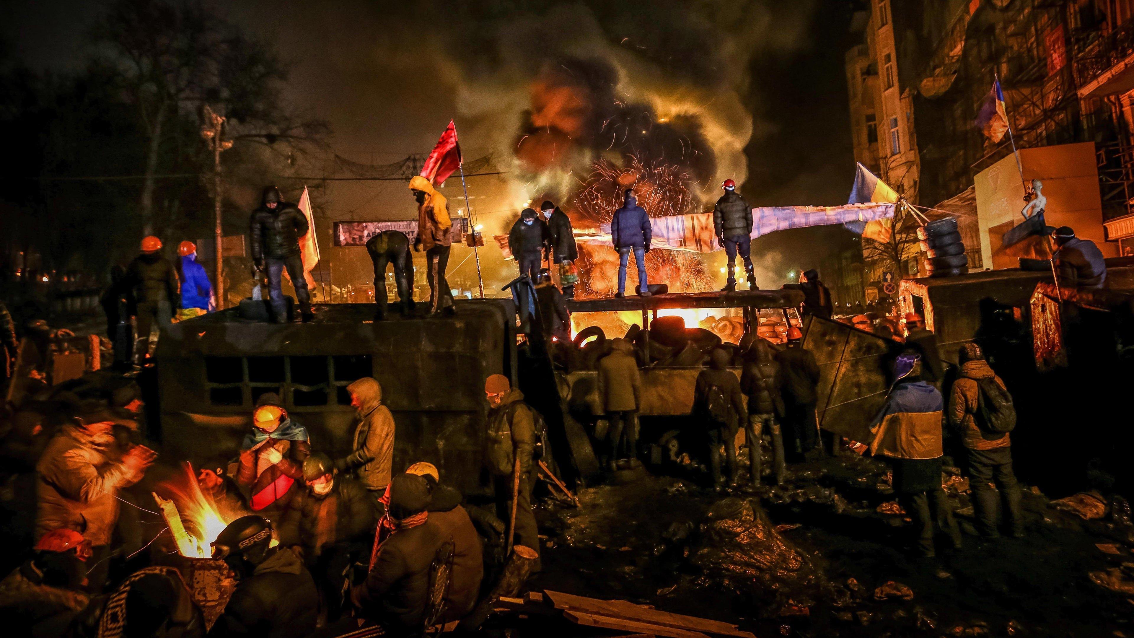 Winter on Fire: Ukraine's Fight for Freedom 2015 movie scene