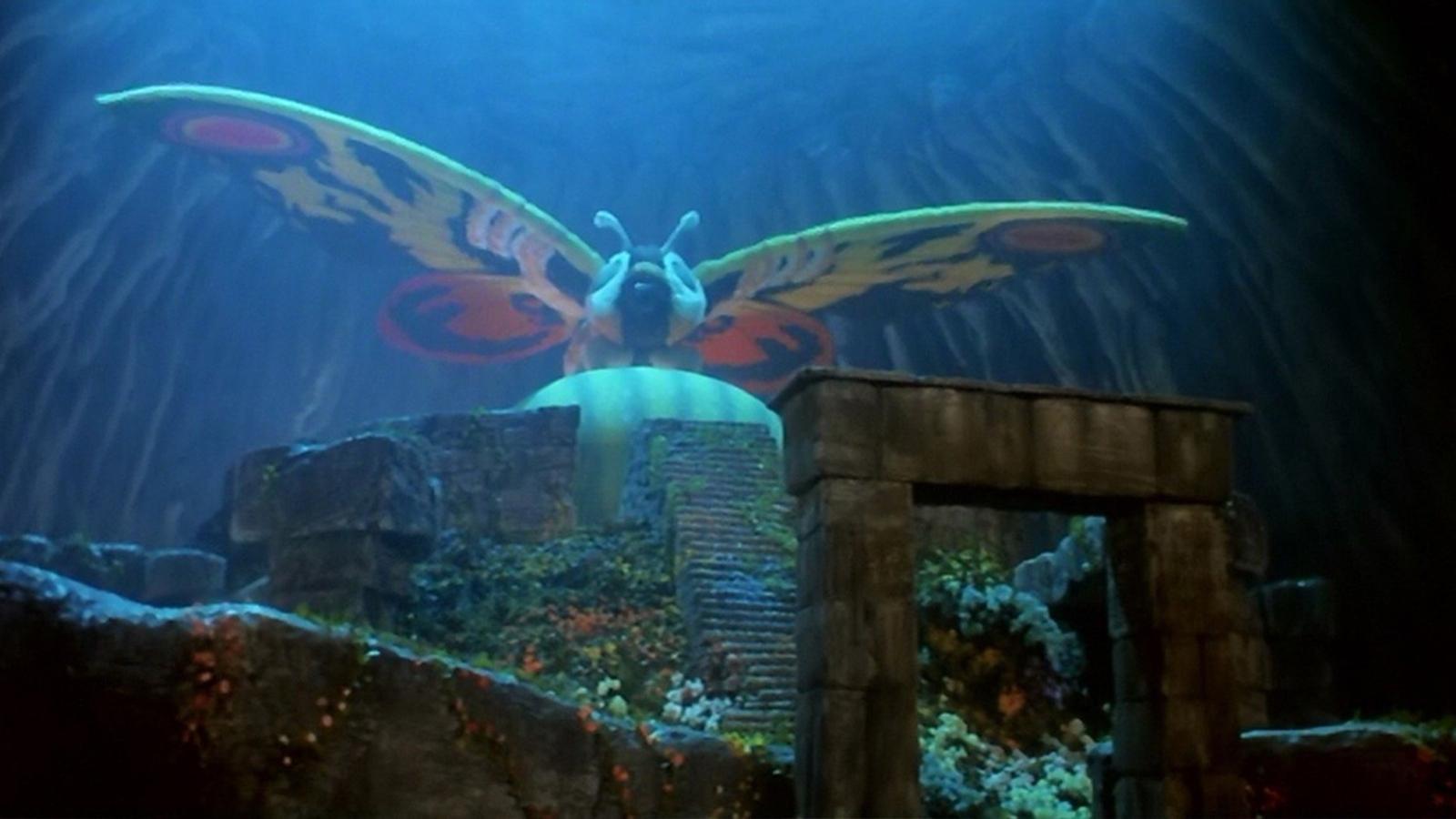 Rebirth of Mothra 1996 movie scene