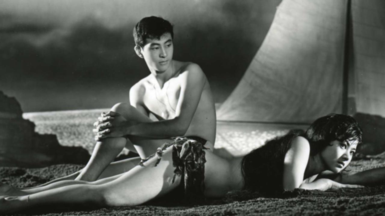 Woman from the Sea 1959 movie scene