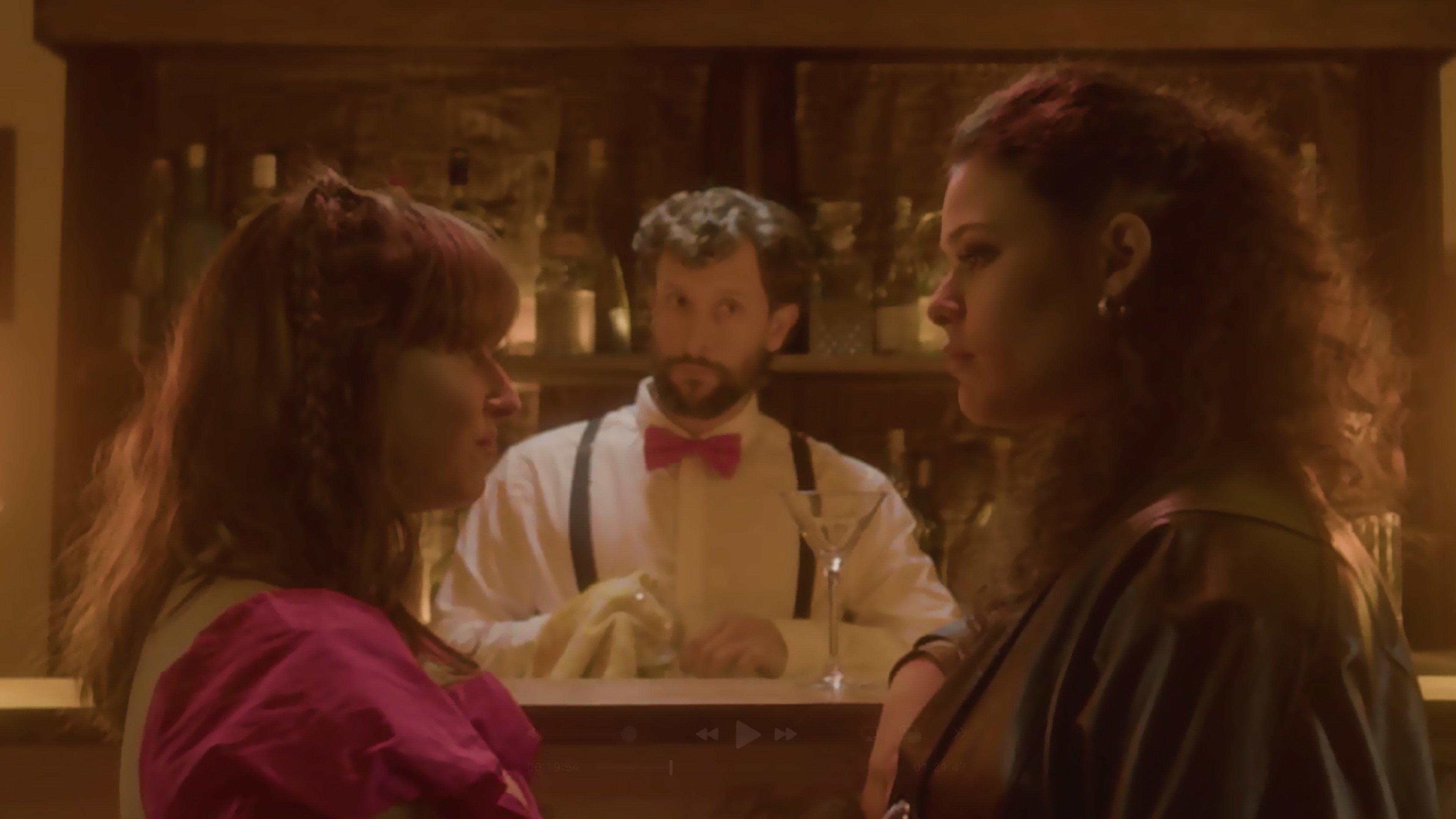 The Paradise Inn 2025 movie scene