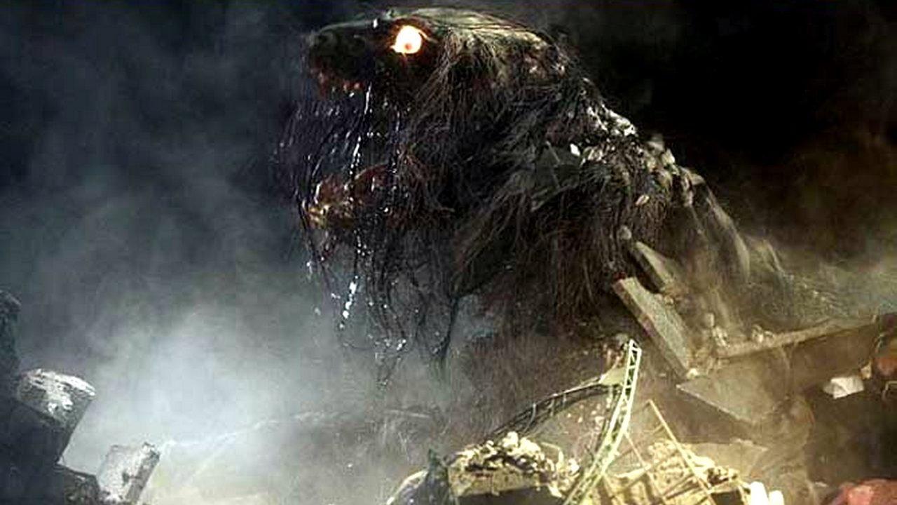 Geharha: The Dark and Long-Haired Monster 2009 movie scene