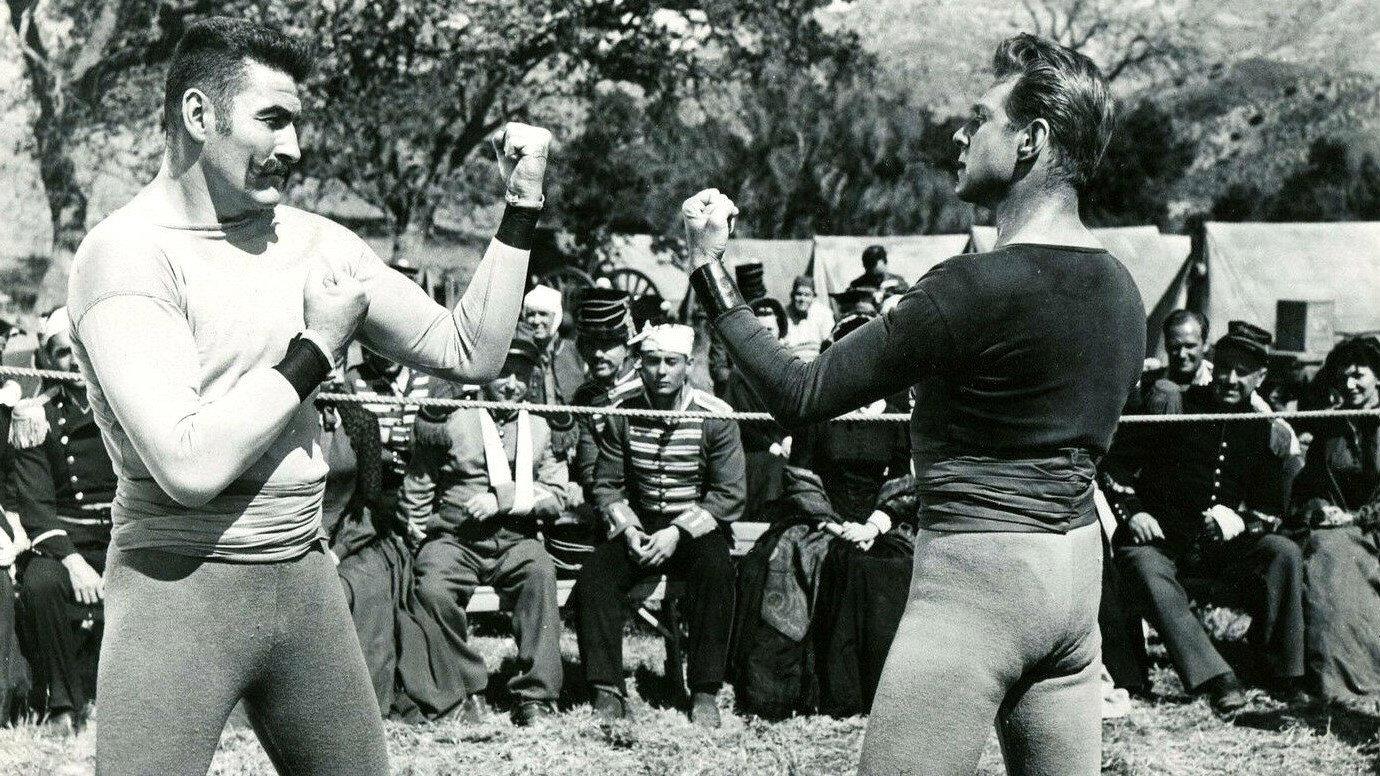 Charge of the Lancers 1954 movie scene