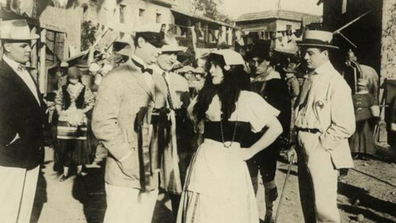 The Gilded Spider 1916 movie scene