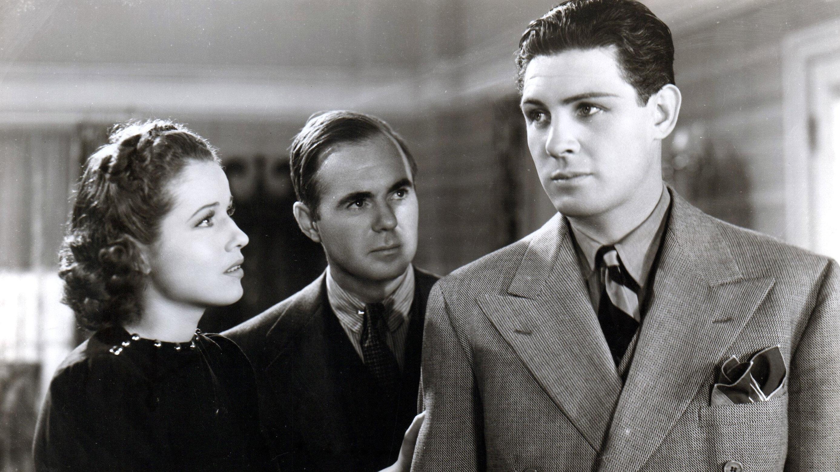 Federal Man-Hunt 1938 movie scene