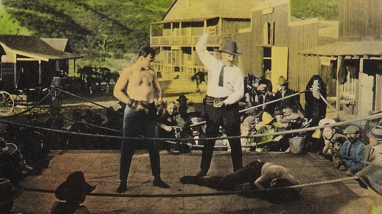 Thunderbolt's Tracks 1927 movie scene