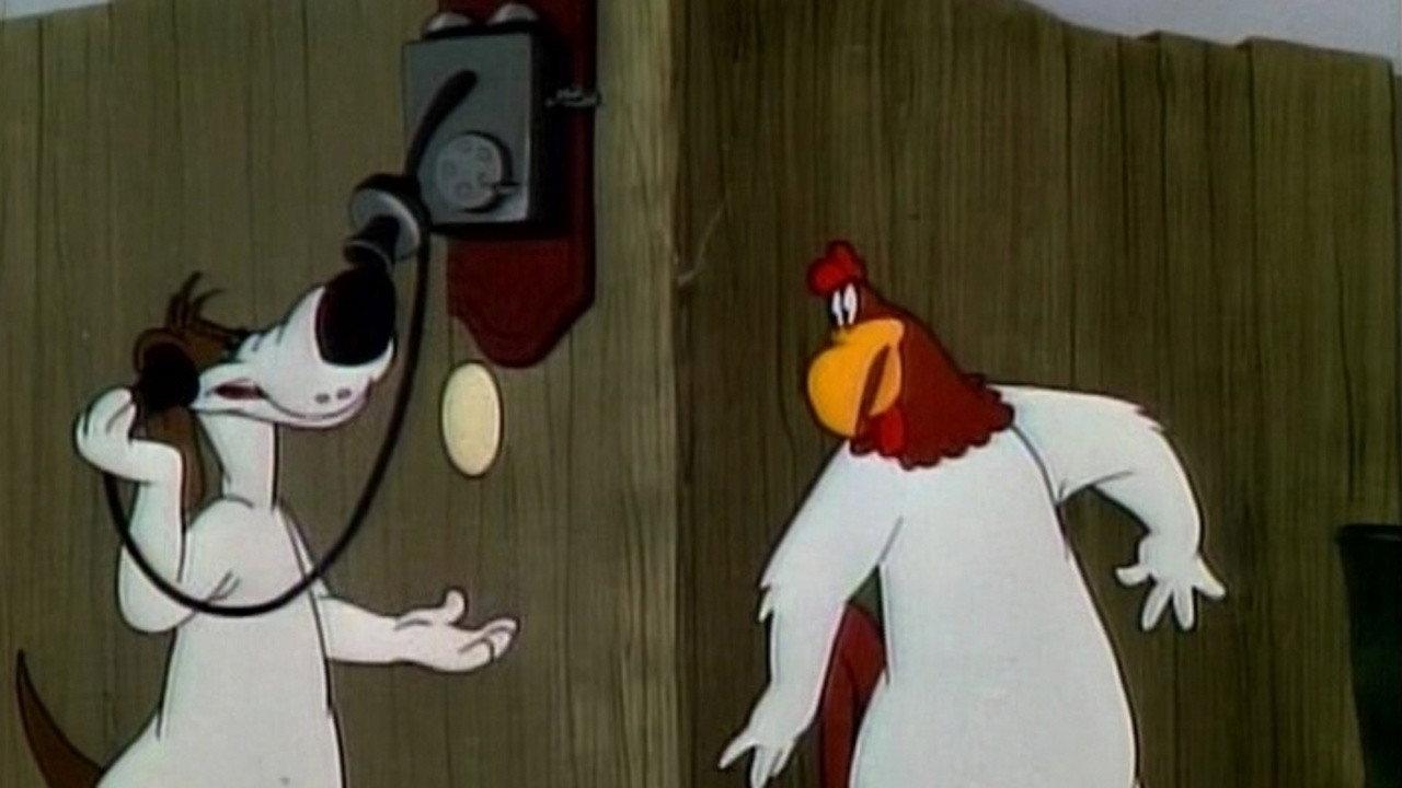 The EGGcited Rooster 1952 movie scene