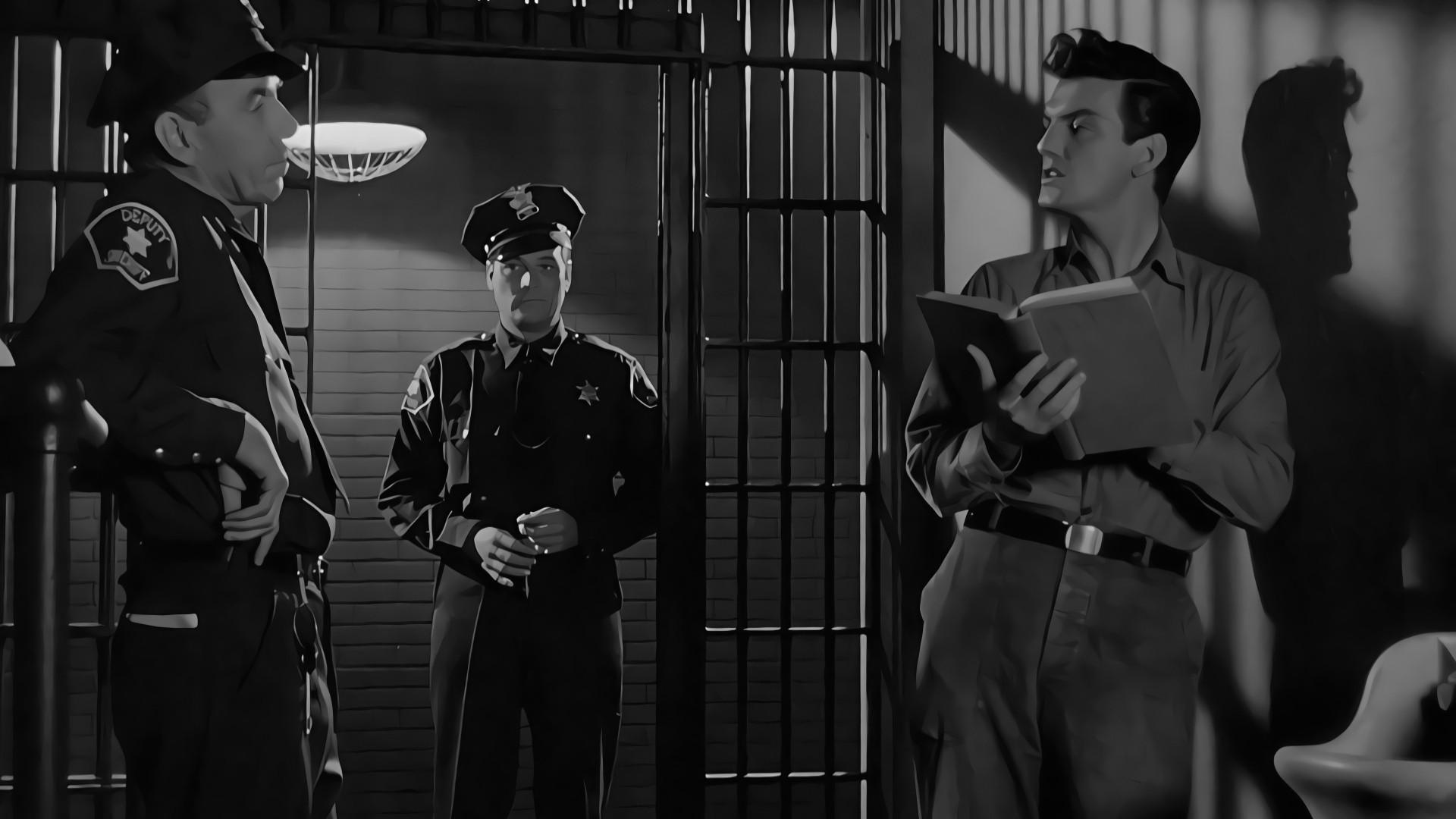 Cell 2455 Death Row 1955 movie scene