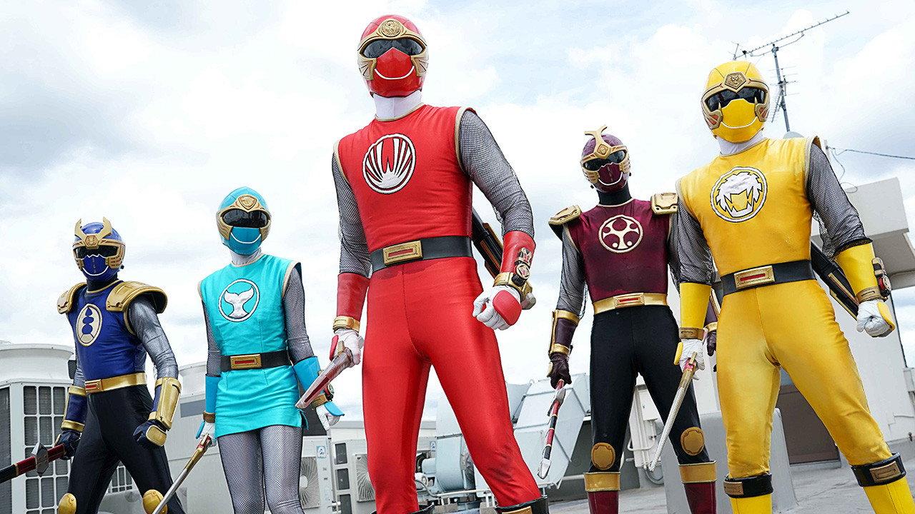 Ninpu Sentai Hurricaneger Degozaru! Shushuuto 20th Anniversary 2023 movie scene