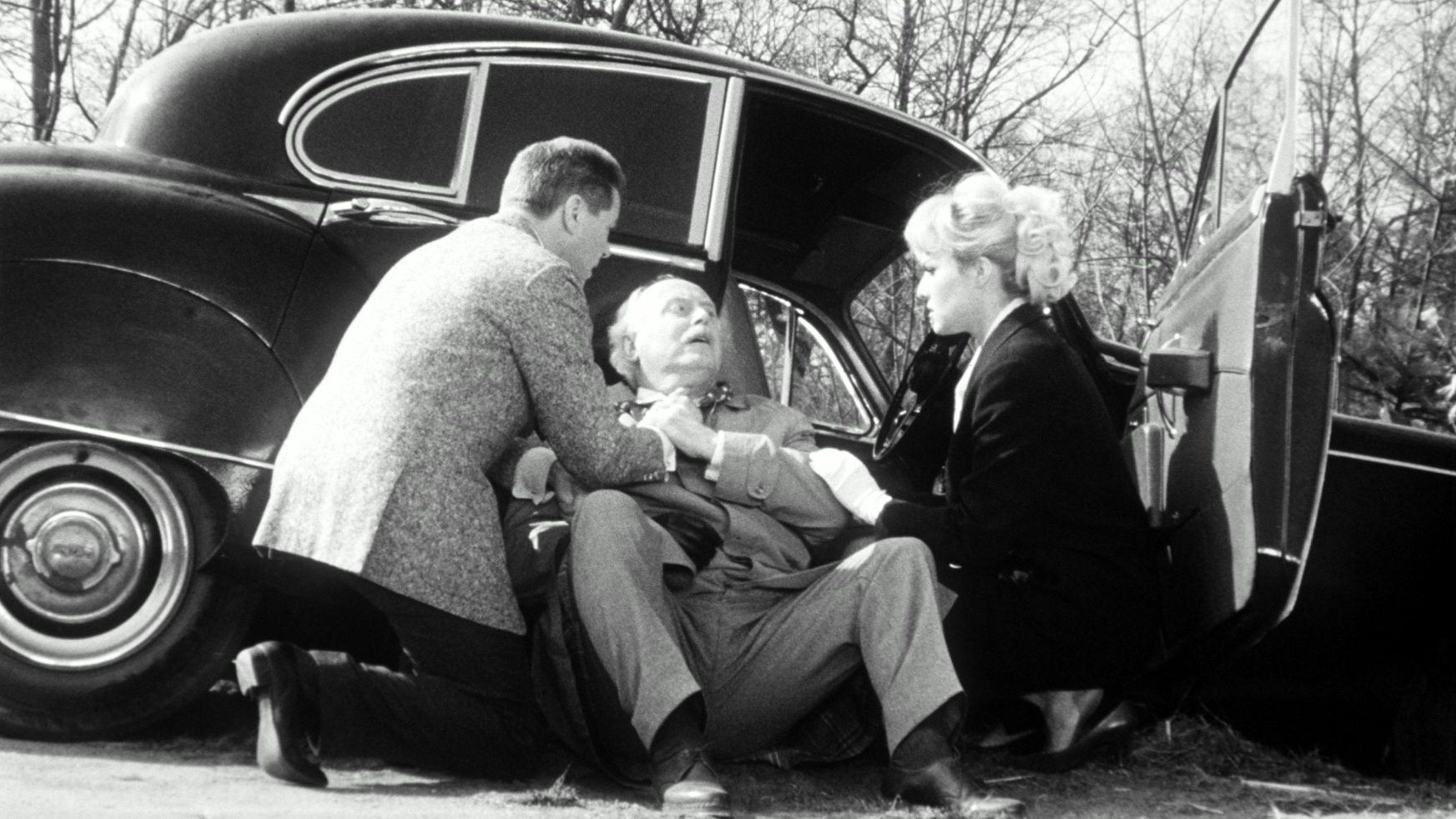 The Door with Seven Locks 1962 movie scene