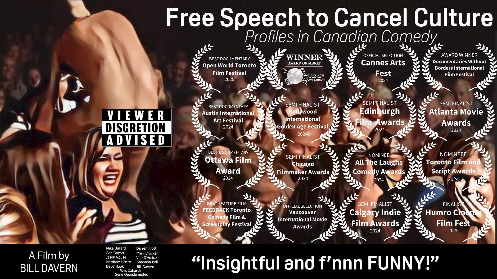 Free Speech to Cancel Culture: Profiles in Canadian Comedy  movie scene