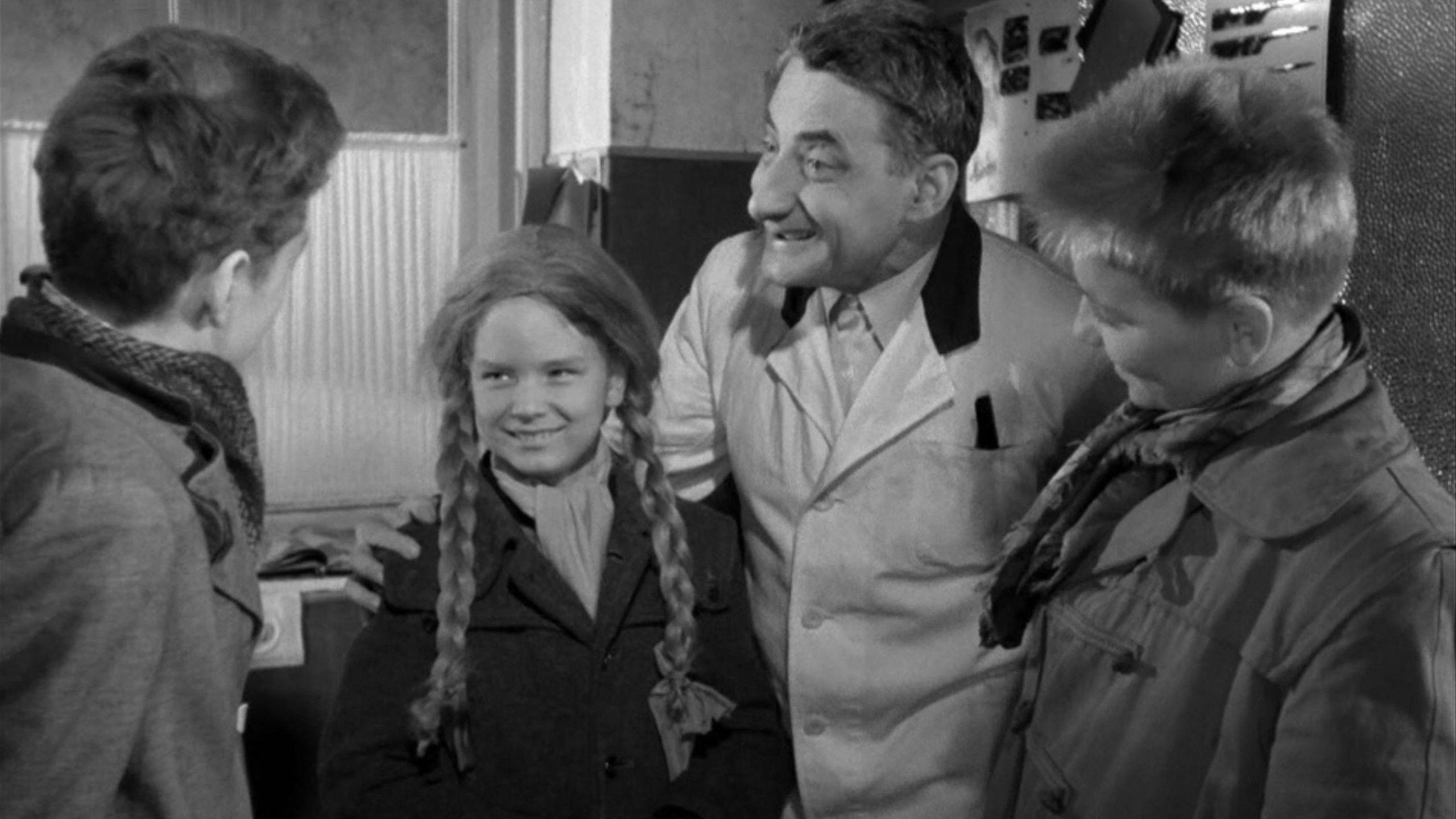 The Flying Classroom 1954 movie scene
