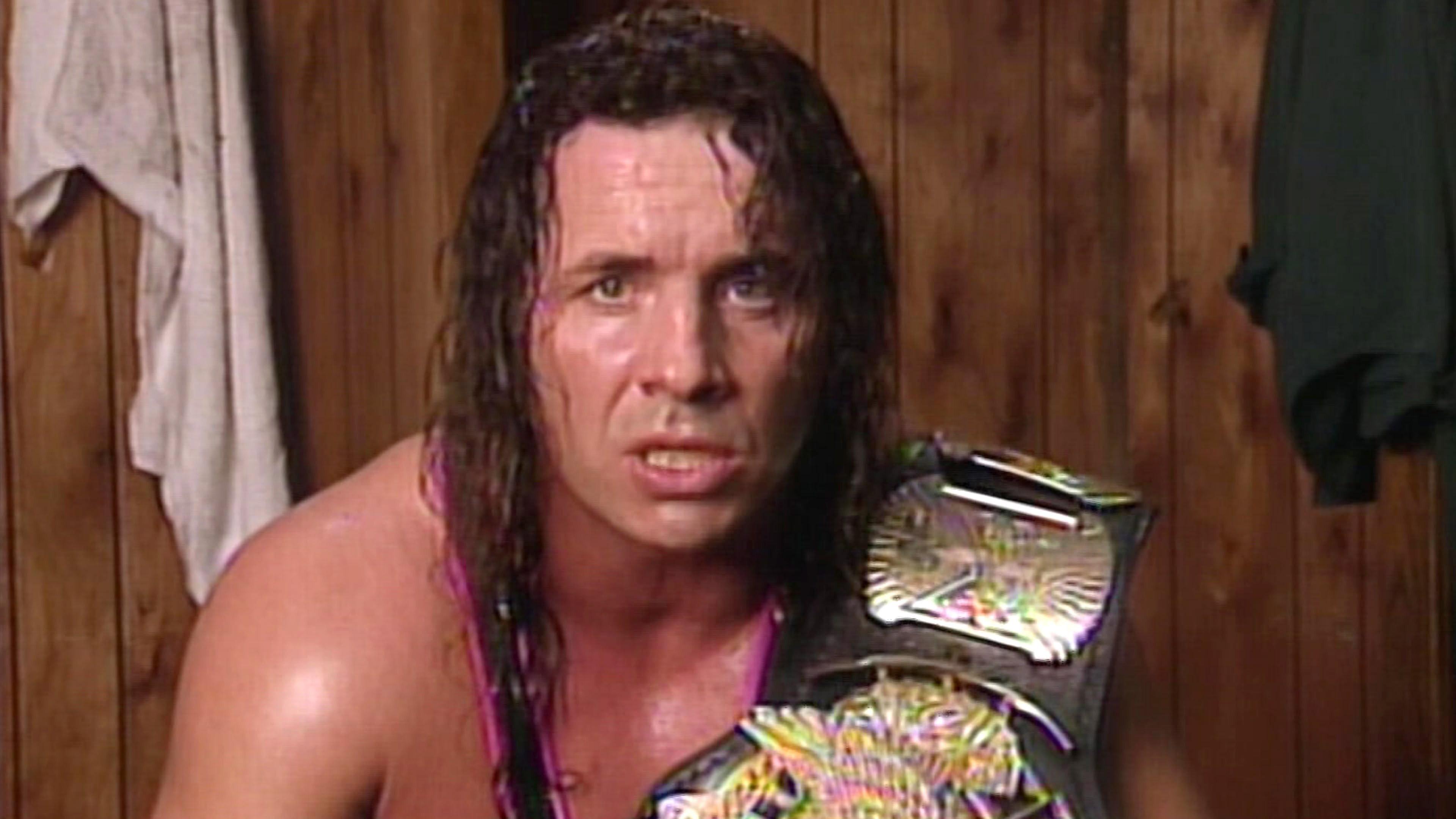 Bret "Hit Man" Hart 1994 movie scene