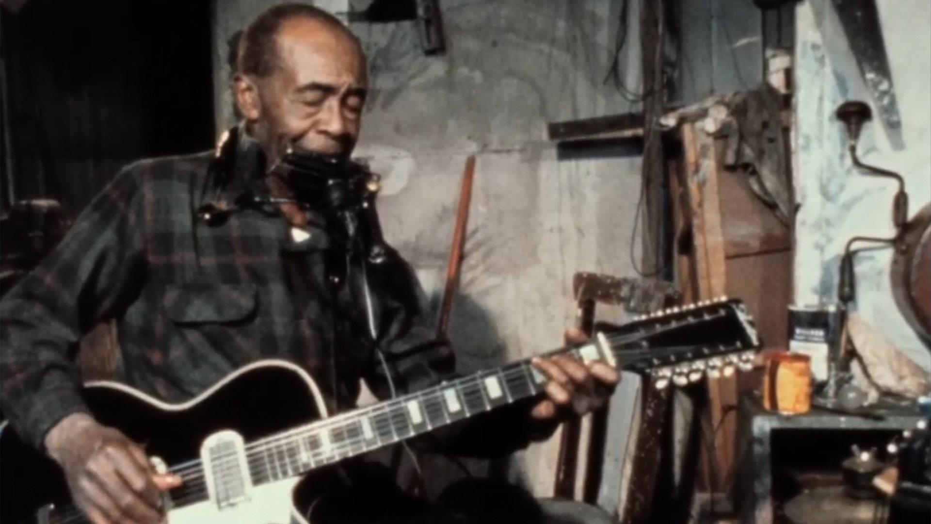 Portrait - Jesse Fuller 1971 movie scene